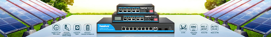 PoE Switch ยี่ห้อ hasivo สินค้ายี่ห้อ hasivo